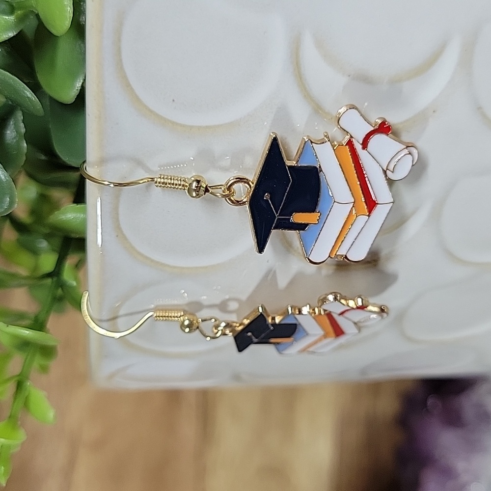 Graduation Drop Earrings - Picture 3 of 5